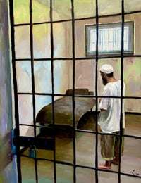 Prison of the Believer original oil painting 