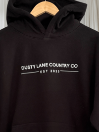 Image 2 of Dusty Lane Black Oversized Hoodie 
