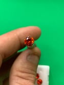 Fire Orange CZ 6mm