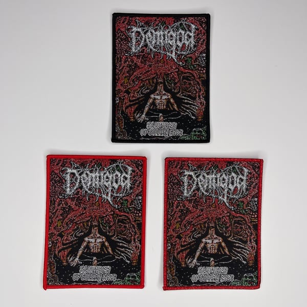 Image of Demigod - Slumber Of The Sullen Eyes Woven Patch