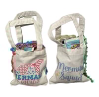 Image 5 of Mini Mermaid Tote Bags 