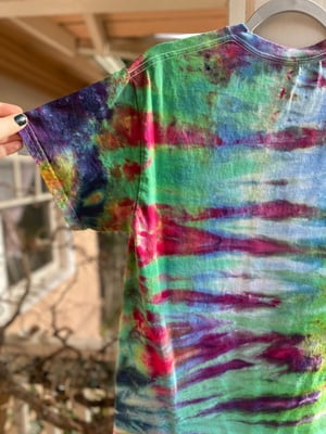 Image of MEDIUM Disrespect Your Surroundings Tie Dye Shirt 4