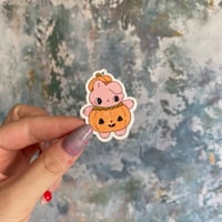 Image 2 of Bun Pumpkin Sticker!