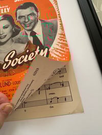 Image 3 of True Love from High Society,  framed 1956 vintage sheet music
