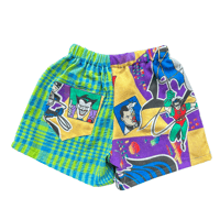 Image 2 of Batman Stripe Shorts - Size 5