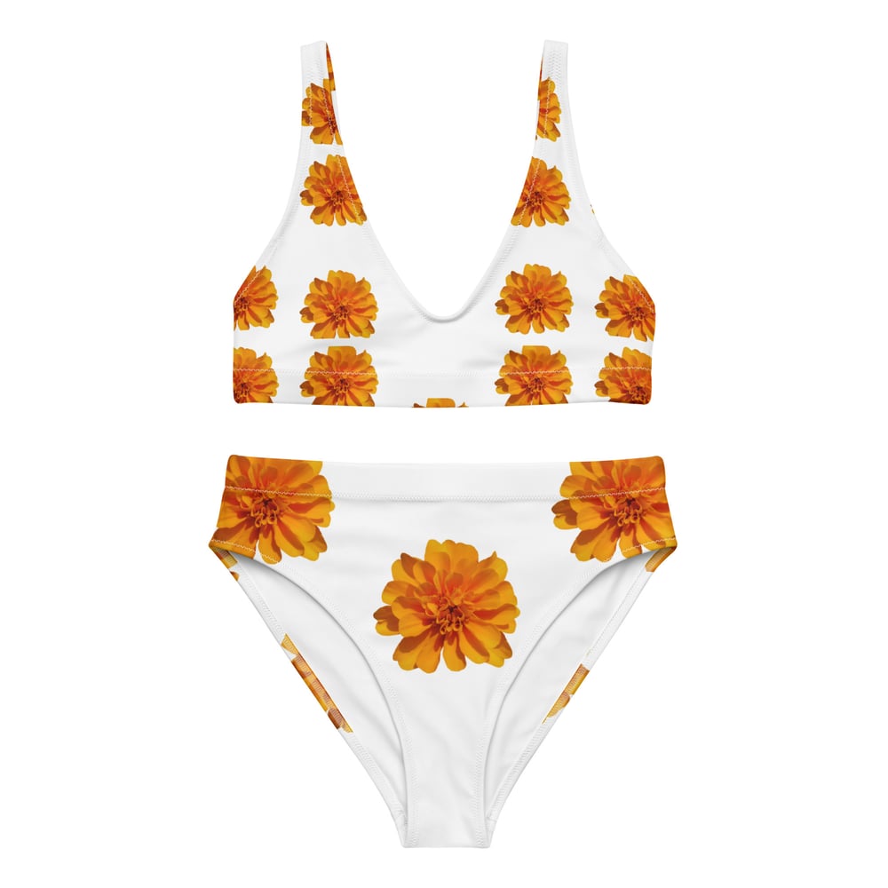 ZEN EXP - Sunflower recycled bikini set 