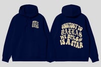 DALLAS STAR HOODIE (NAVY/CRM)