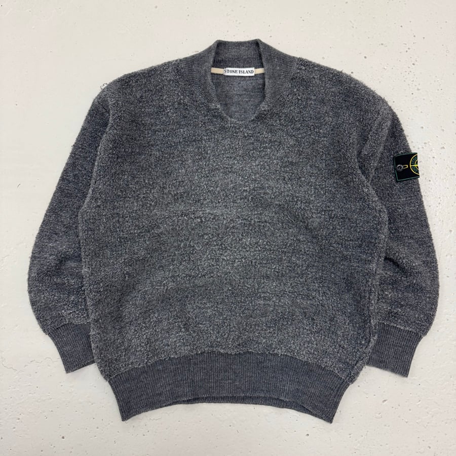 Image of 1980s Stone Island Fleece Sweatshirt, Size Medium