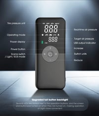 Image 6 of Carsun Portable Rechargeable Tire Inflator 