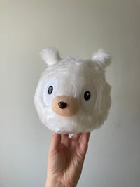 Image 1 of Magical white Woff plushie from Hilda cartoon - made to order