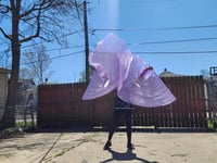 Image 1 of Healing worship flags - Peace(lilac) Adult