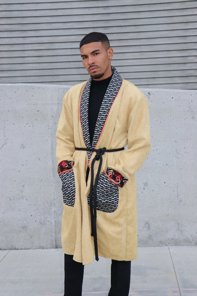 Image of The Mali robe - tan 