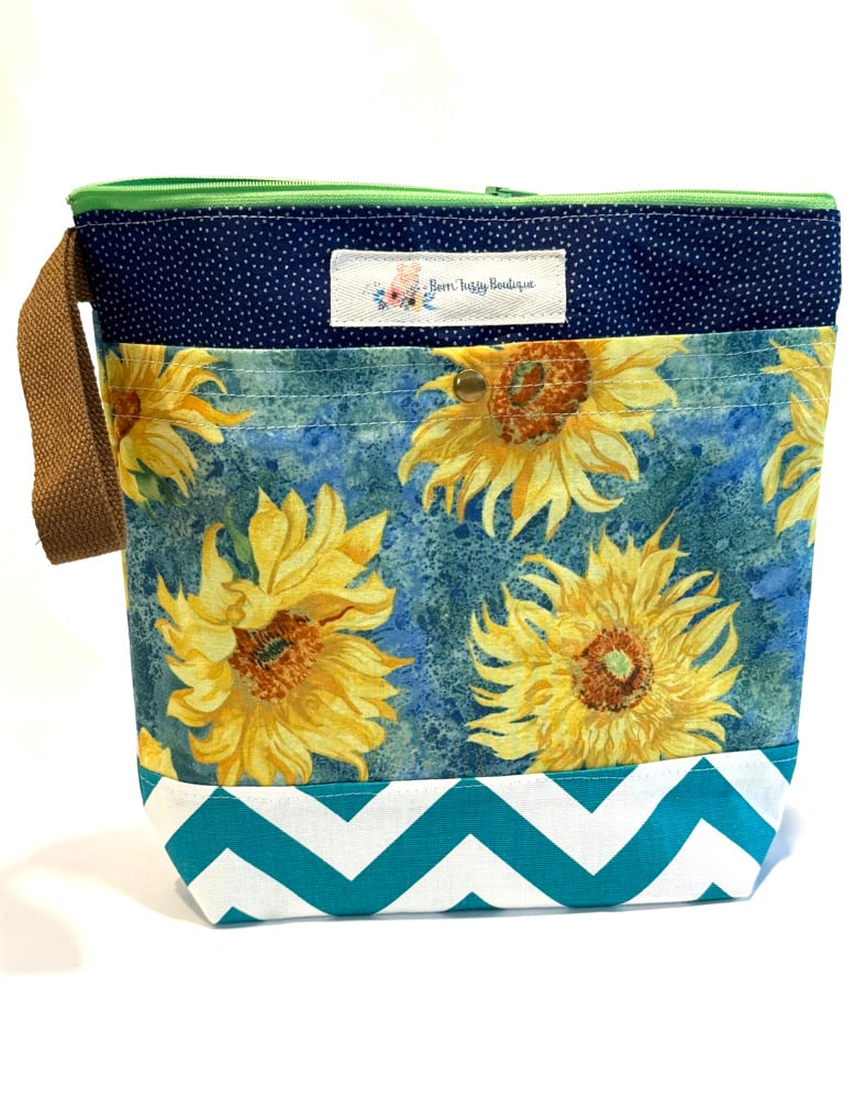 Large Project zippered bag  🌻 