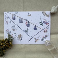 Image 1 of Carte de voeux *Ski*