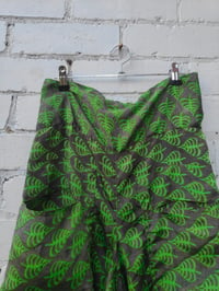 Image 3 of Sula slouch maxi skirt -green and grey