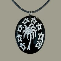 Image 3 of Volcanic Glass aka Obsidian Necklaces - 4 Choices (#25)