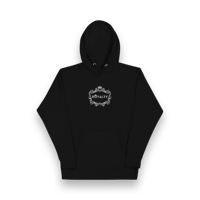 Royalty Logo on Black Unisex Hoodie