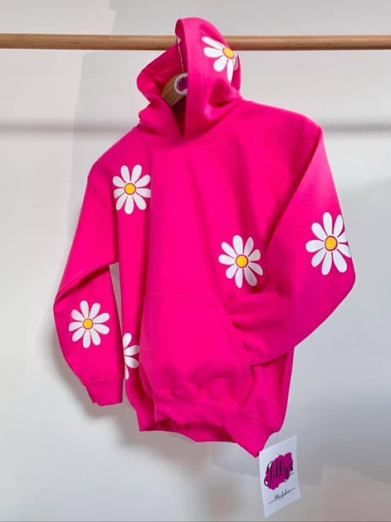 oops a daisy sweater & hoodie - adult | Jilly's