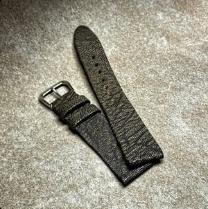 Image of Wild goatskin Hand-rolled Watch Strap