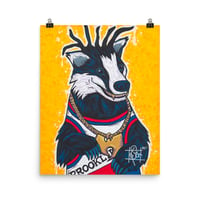 Image 2 of “Ol’ Dirty Badger” fine art matte print