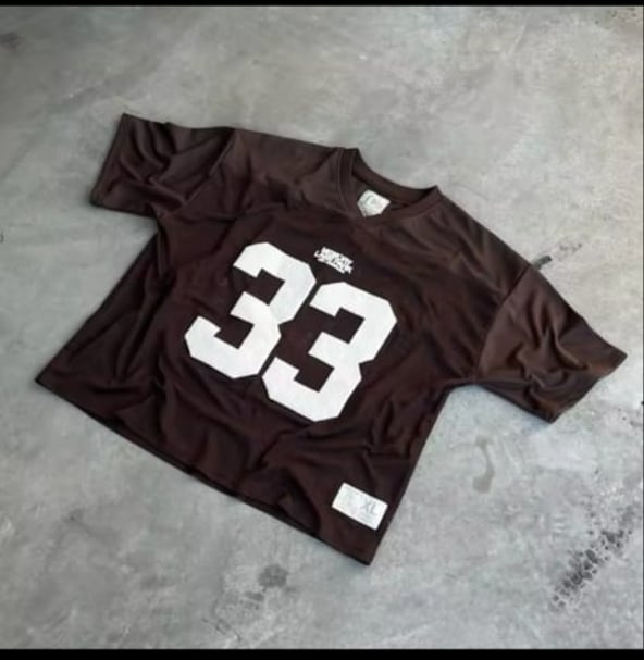 Image of Y2K Streetwear Unisex Retro football jersey