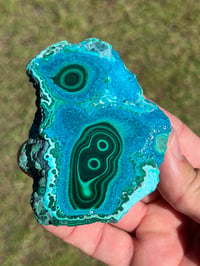 Image 11 of Malachite & Chrysocolla Polished Slab | Congo #3001