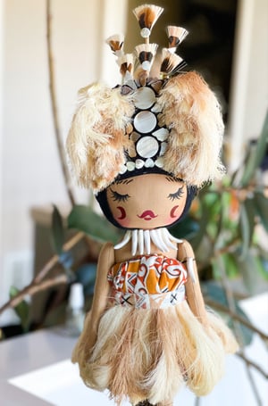 Image of RESERVED FOR CHRISTY SAMOAN TAUPOU ART DOLL 