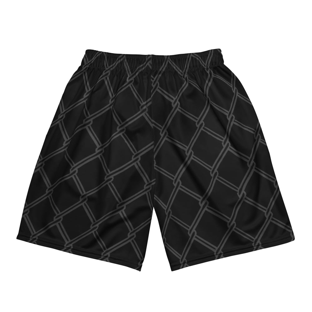 Chainlink mesh shorts