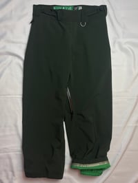 Image 3 of DARK GREEN SNOW PANTS