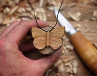 Image 1 of Butterfly Pendant necklace 