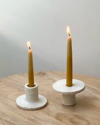 Candelabros Espuma Blanca II