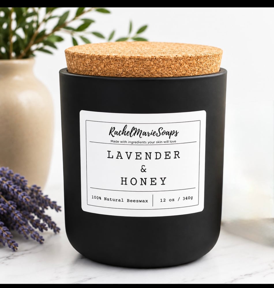 Image of 100% Beeswax Candle 