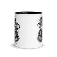 Image 4 of Lady Rosey The Sloth Mug Line Art by CrystalsArtPaws