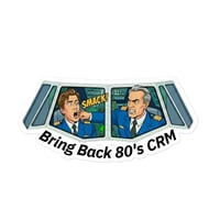 Image 2 of Bring Back 80's CRM sticker