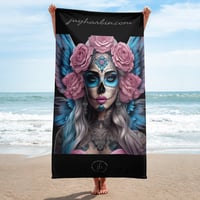 Image 2 of Towel Pink and Blue Angel