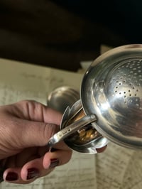 Image 4 of Sublime passe-thé, avec récipient, plaqué argent, poinçonné, vintage