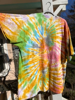 Image of 3XL Party At Your Own Pace Tie Dye Shirt