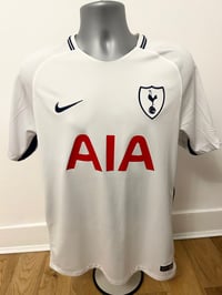 Image 2 of Tottenham Hotspur “KANE 10” 2017/18 Home Shirt + PL patches, L