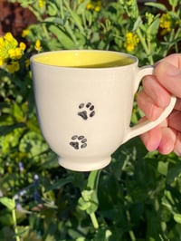 Image 1 of Paw print small mug