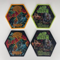 Acid Witch Woven Patches