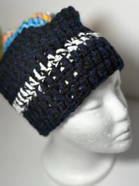 Image 2 of Midnight Edge Slouchy Beanie