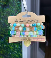 Candy Beaded Bracelet Set 