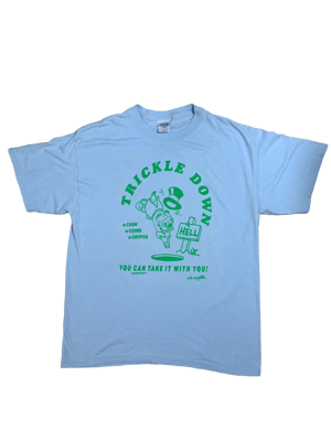 Trickle Down Blue- Large