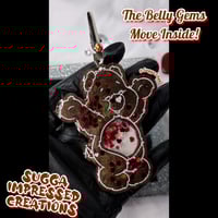 Image 2 of Chocolate Care Bear Clip