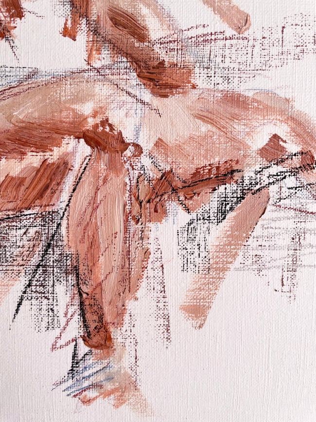 Male nude figure study #3
