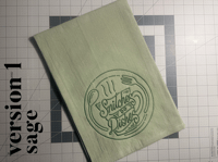 Image 2 of Snitches Do Dishes Tea Towel / Custom Colors