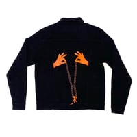 Image 2 of Orange Villi'age Jeans Jacket 