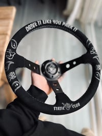 Image 3 of SC Suede Steering Wheel