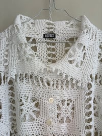 Image 2 of Unisex crochet shirt (l/xl)