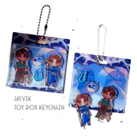 Image 1 of Jayvik Acrylic Toy Box Keychain